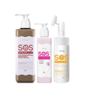 Mali set Crvena Braon 1 + I Wash